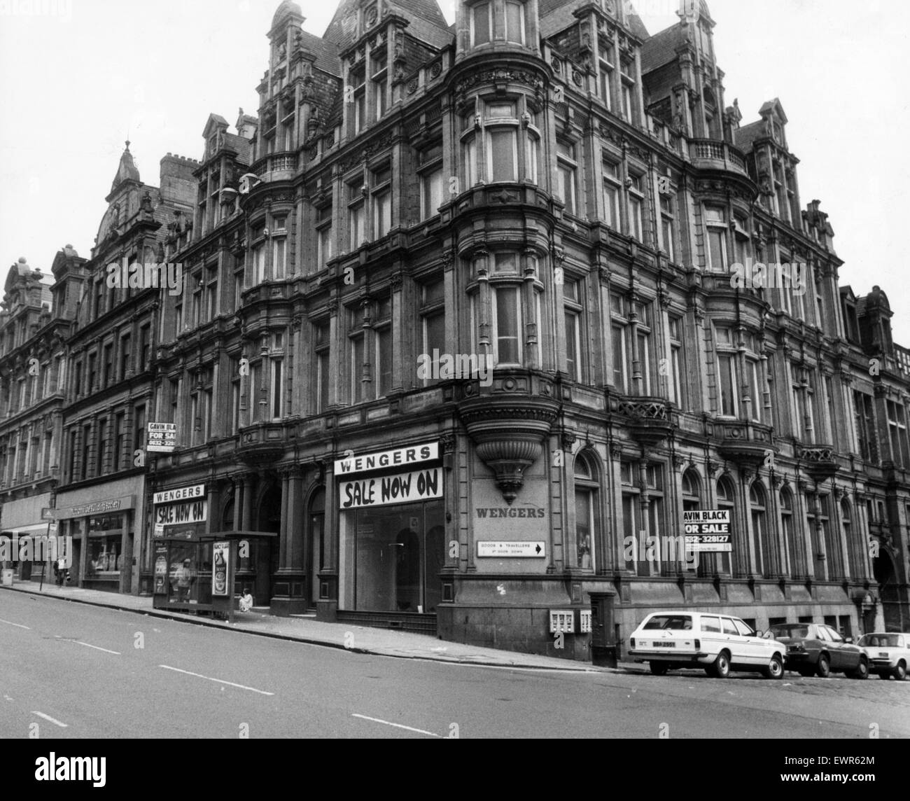 Wengers Department Store, Grainger Street, Newcastle, 16th June 1983. Stock Photo