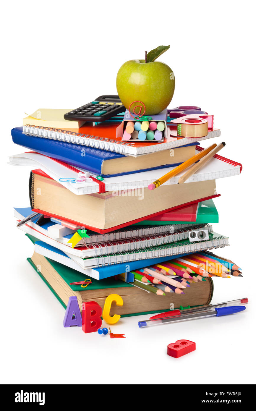 School supplies Stock Photo Alamy