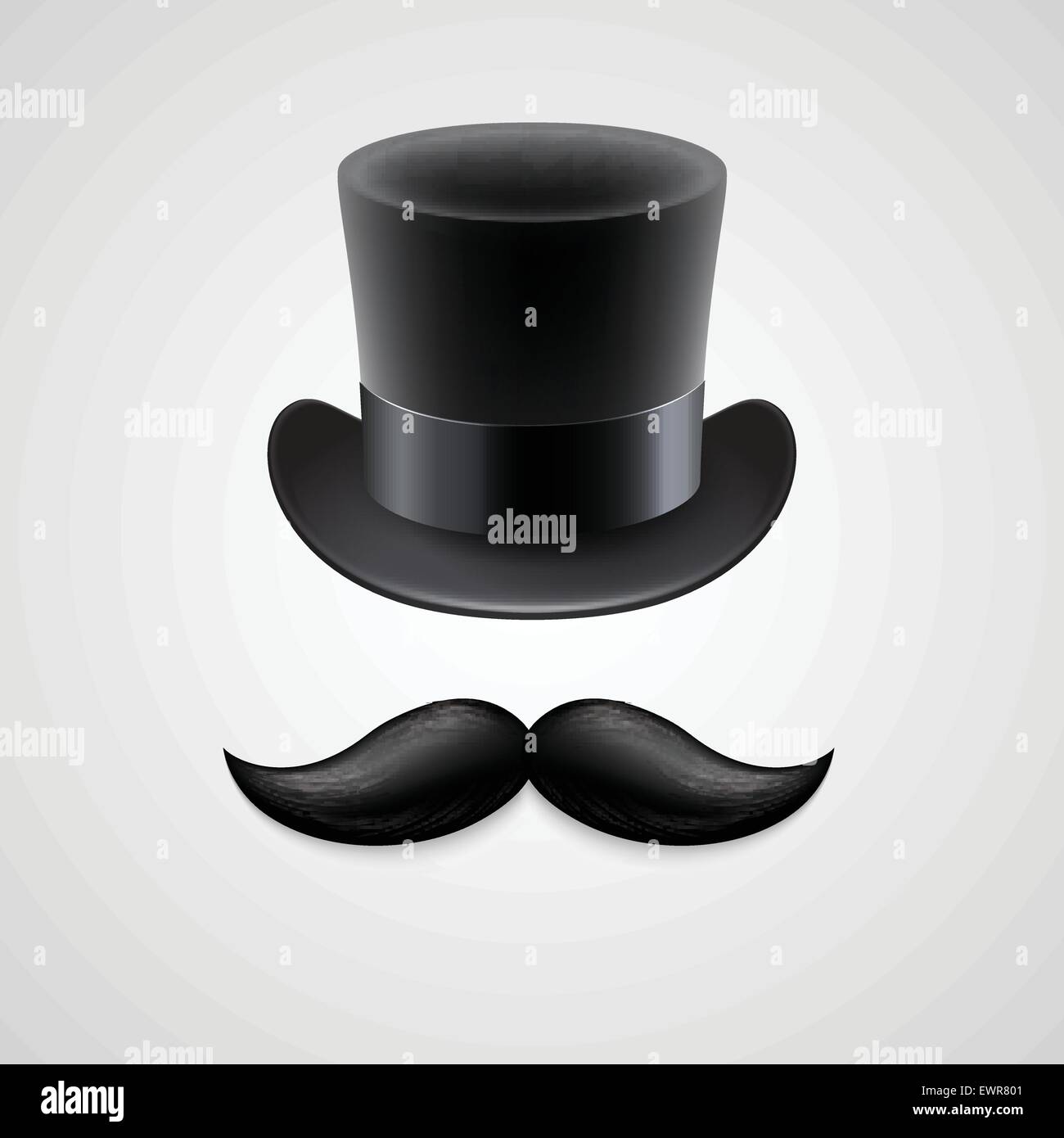 Top Hat And Monocle Vector
