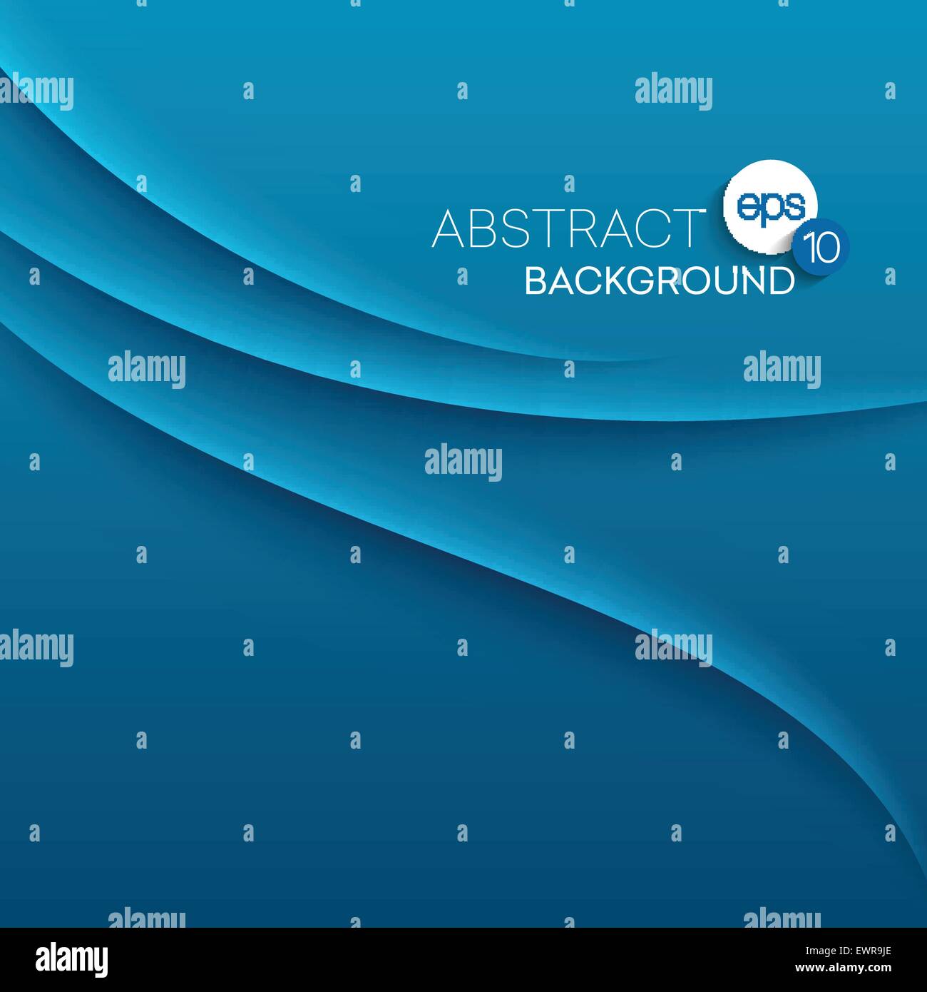 Abstract modern background with blue waves Stock Vector Image & Art - Alamy