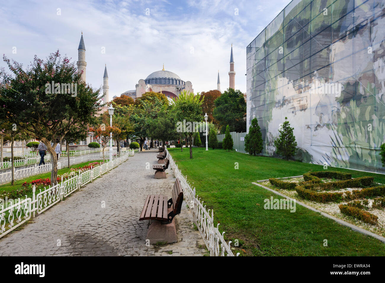 Aya Sofya in Istanbul Stock Photo