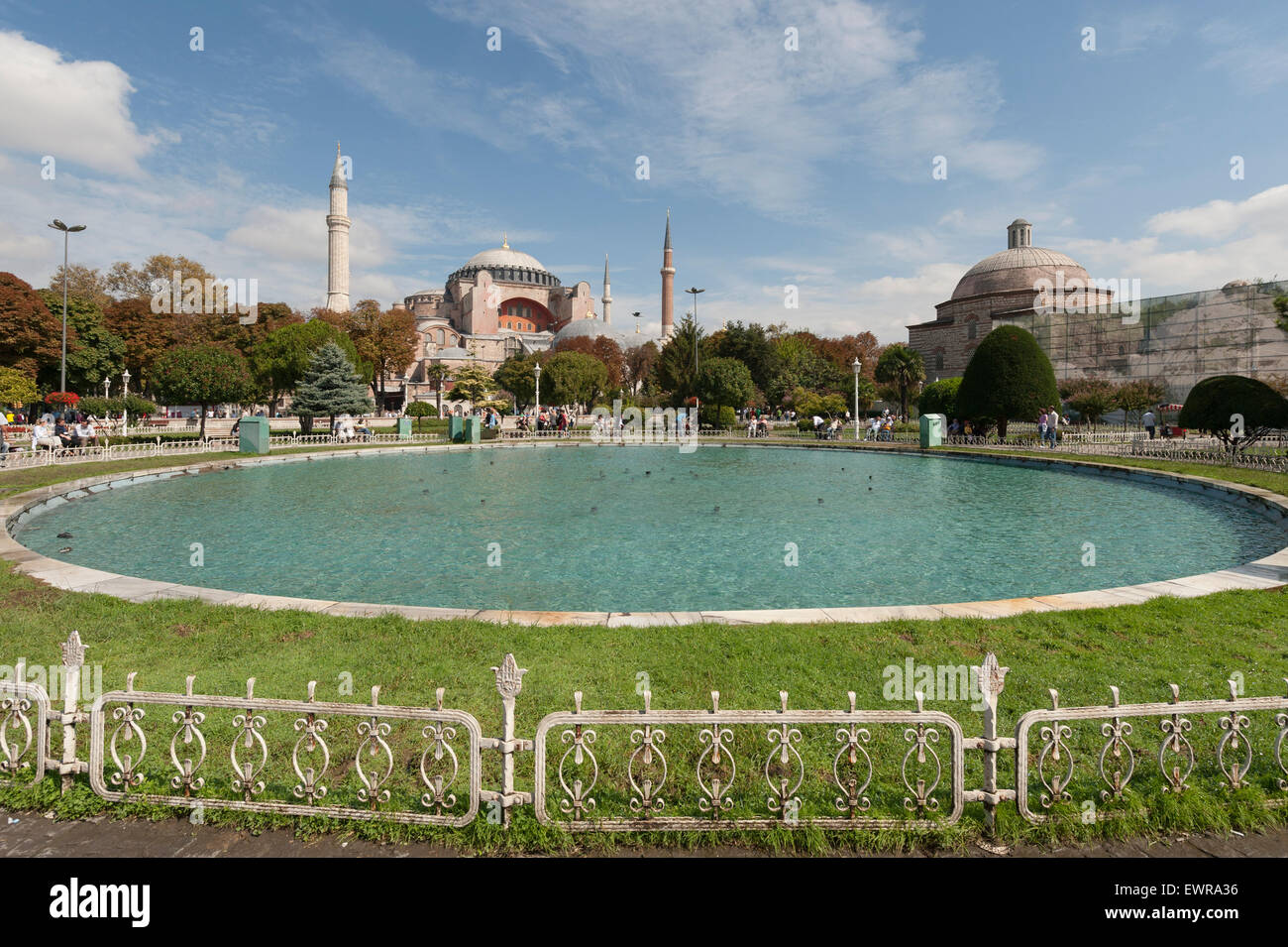 Aya Sofya in Istanbul Stock Photo