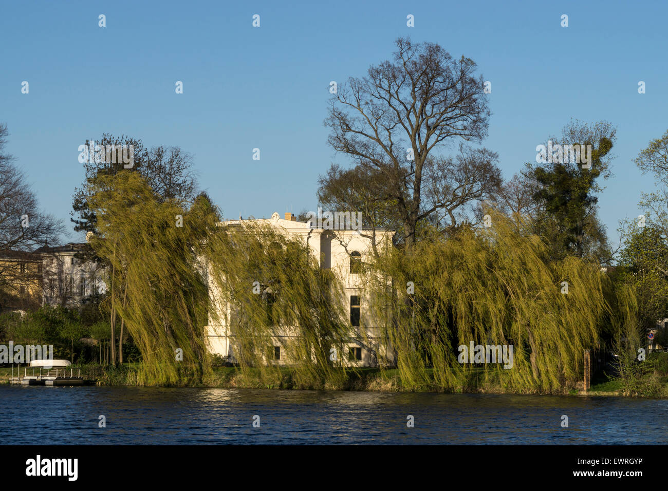 Villa , Heiliger See , Potsdam, Brandenburg Stock Photo