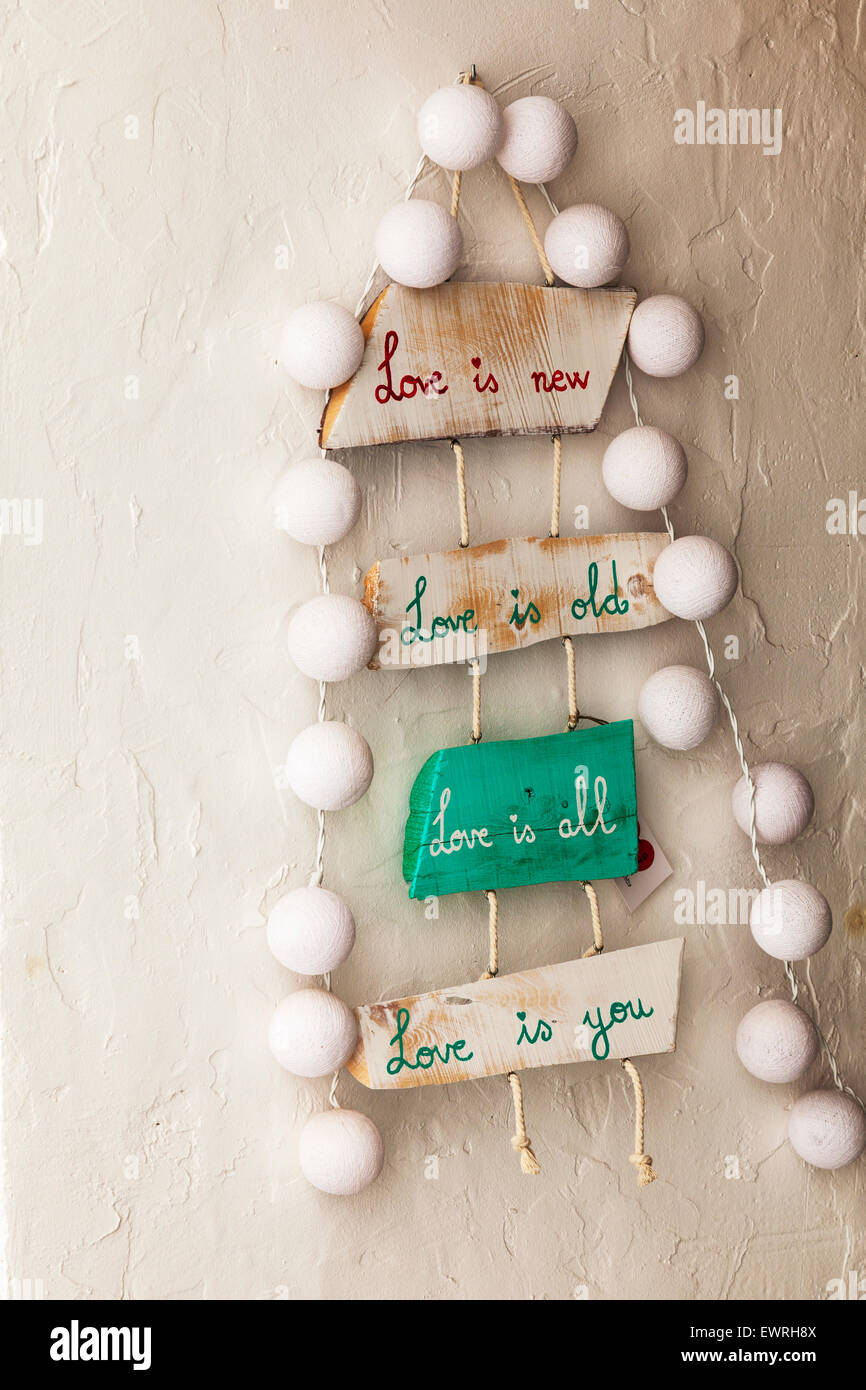 Love Is Words Ornament Merchandise Wall Art Love Is Words Ornament Merchandise Wall Art