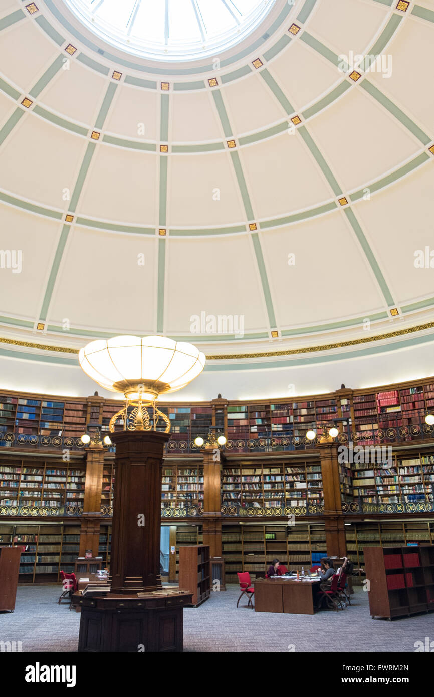 Picton circular reading room at award winning Central Library,Liverpool Stock Photo