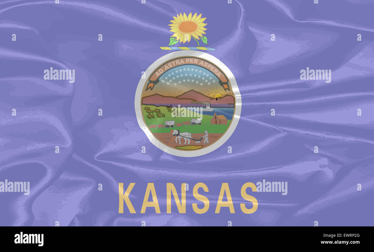 Kansas State Flag Stock Photos & Kansas State Flag Stock Images Alamy