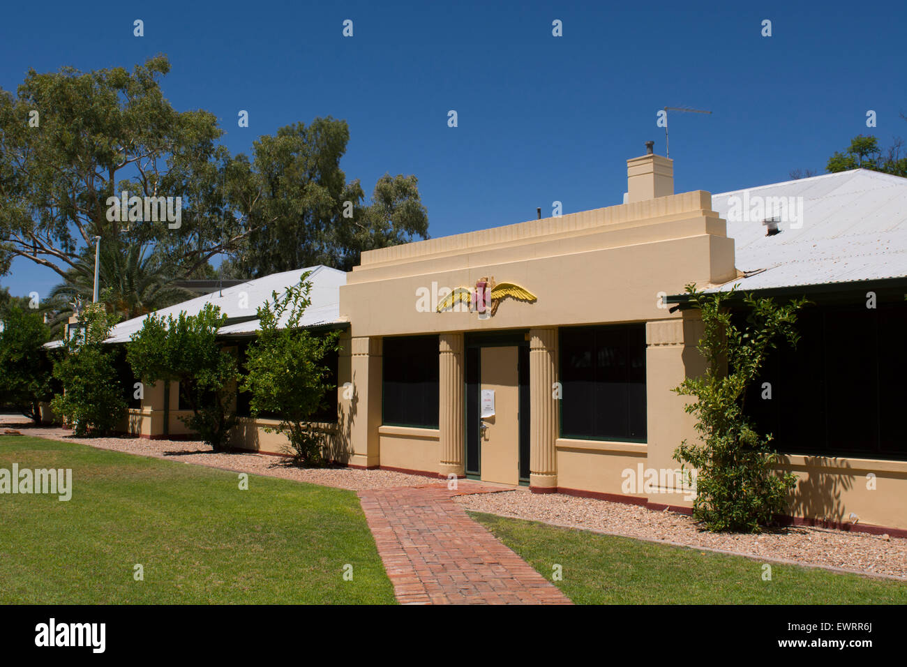 Australia, NT, Alice Springs. Royal Flying Doctor Service, Alice