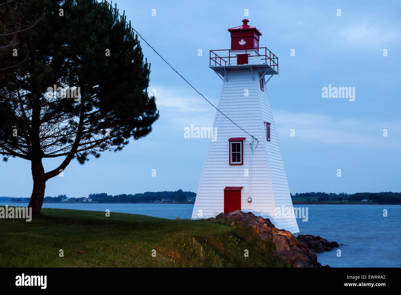 Brighton Beach Range Front Lighthouse Charlottetown Prince Edward