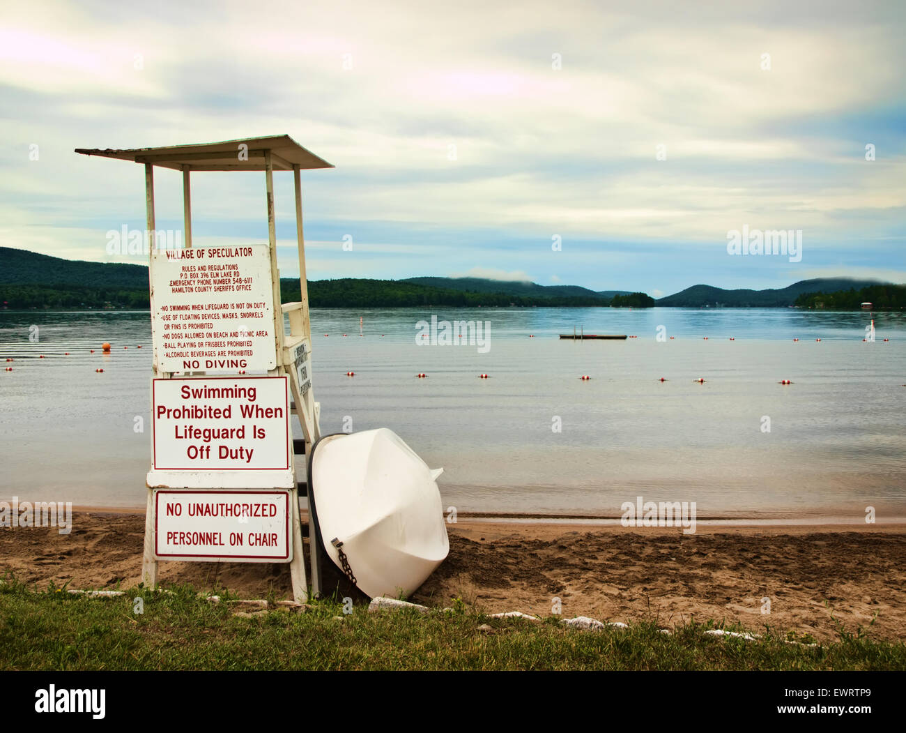 Speculator Beach, Speculator, New York Stock Photo Alamy