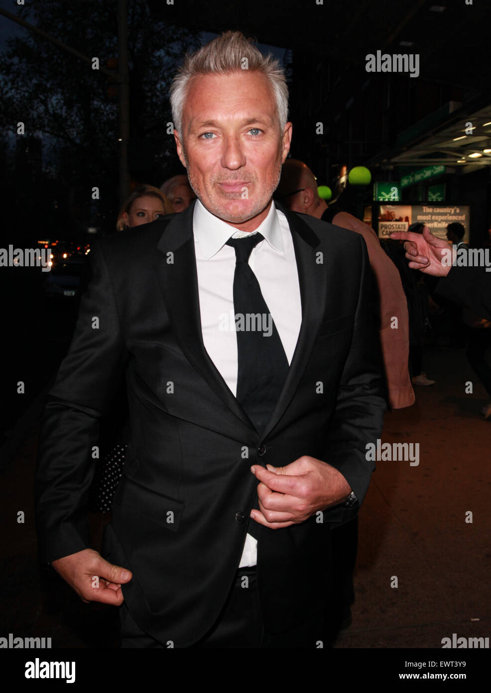 Premiere of Spandau Ballet's 'Soul Boys of the Western World' at the IFC Center  Featuring: Martin Kemp Where: New York, New York, United States When: 29 Apr 2015 Stock Photo