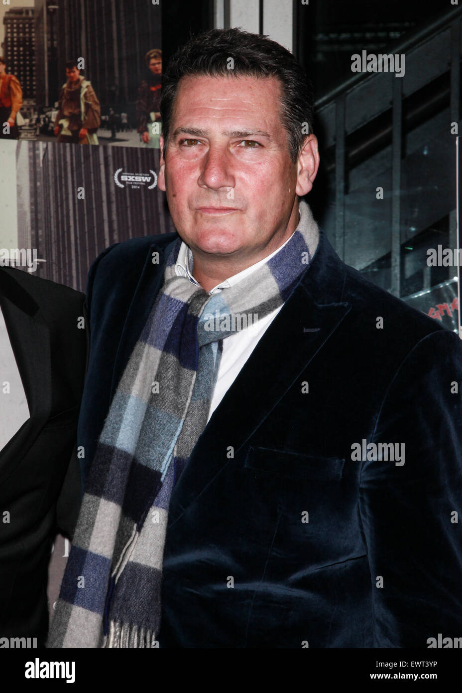 Premiere of Spandau Ballet's 'Soul Boys of the Western World' at the IFC Center  Featuring: Tony Hadley Where: New York, New York, United States When: 29 Apr 2015 Stock Photo