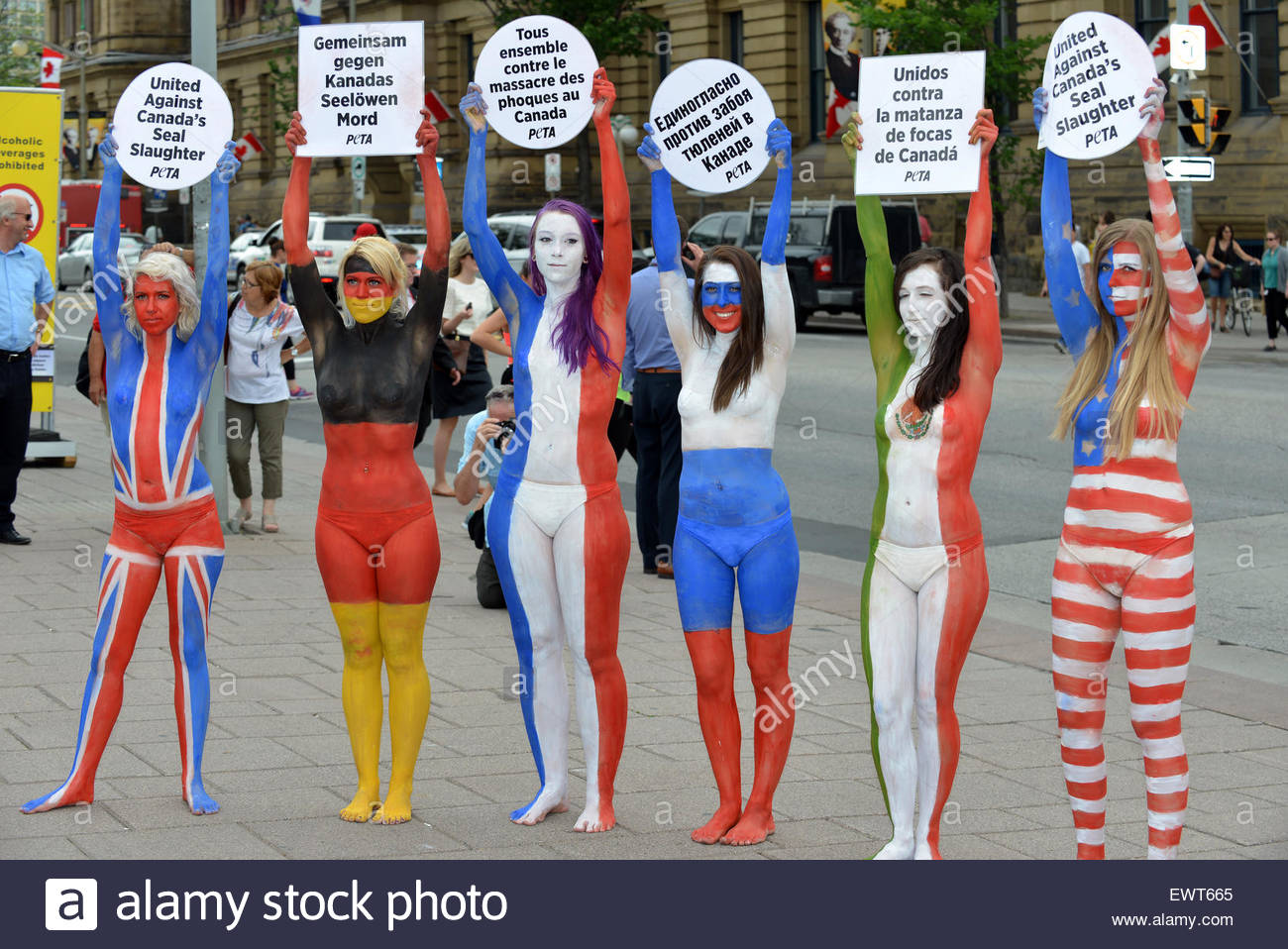 Peta Protest Stock Photos & Peta Protest Stock Images - Alamy