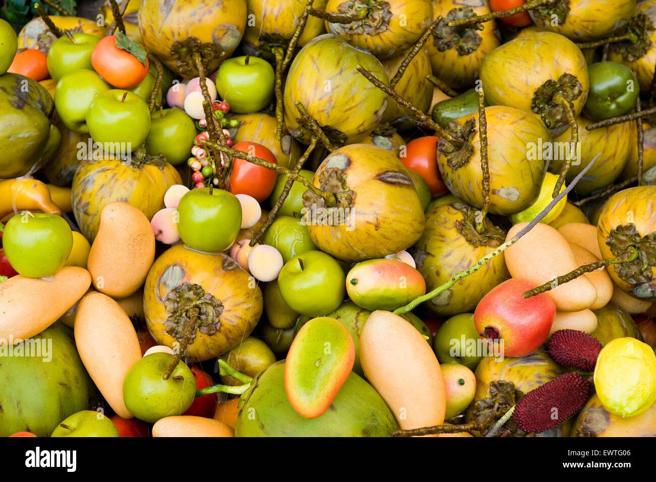 seasonal fruits Stock Photo