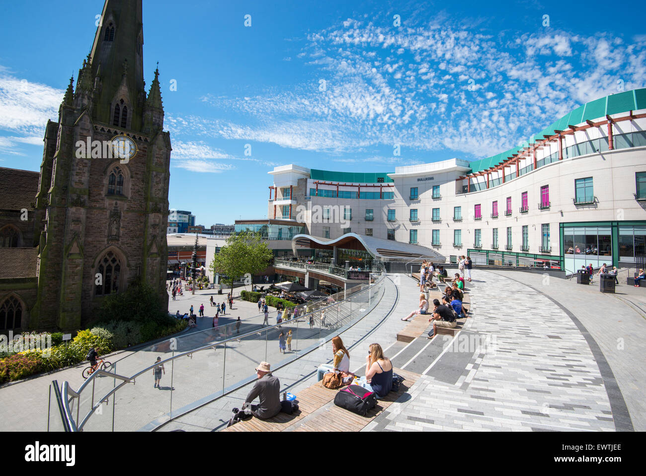 The Bullring in Birmingham City, West Midlands England UK Stock Photo
