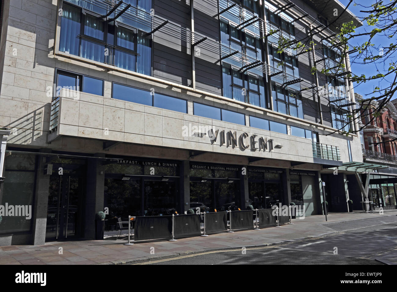 The Vincent Hotel, Southport Stock Photo Alamy