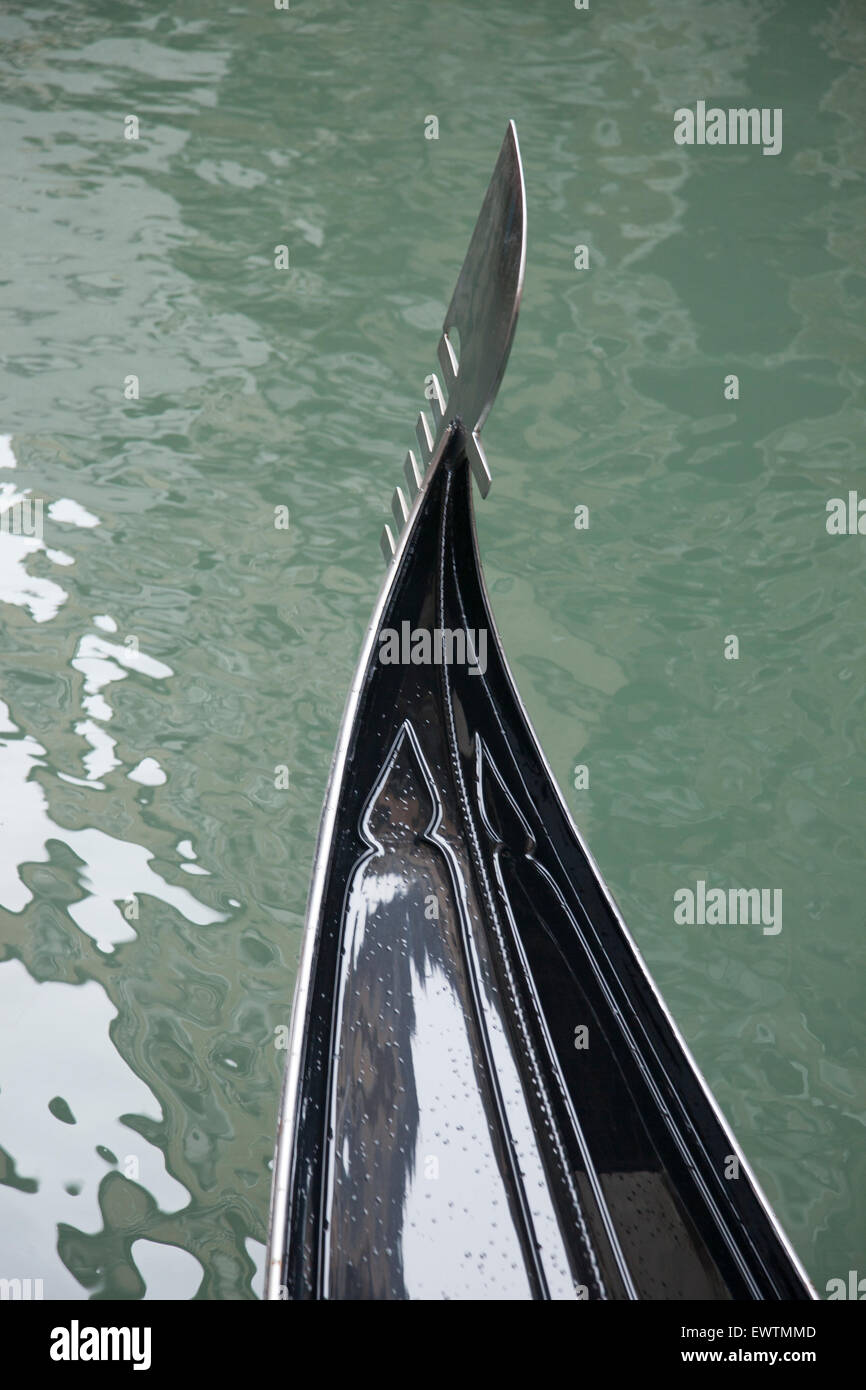 Traditional Venetian Gondola Boat, Venice; Italy Stock Photo - Alamy