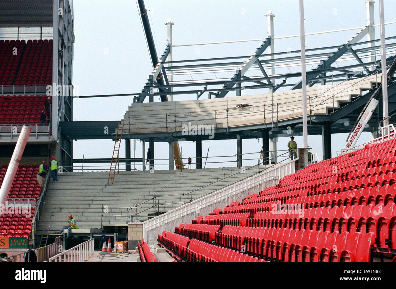 Riverside Football Stadium, the home of Middlesbrough F.C. in