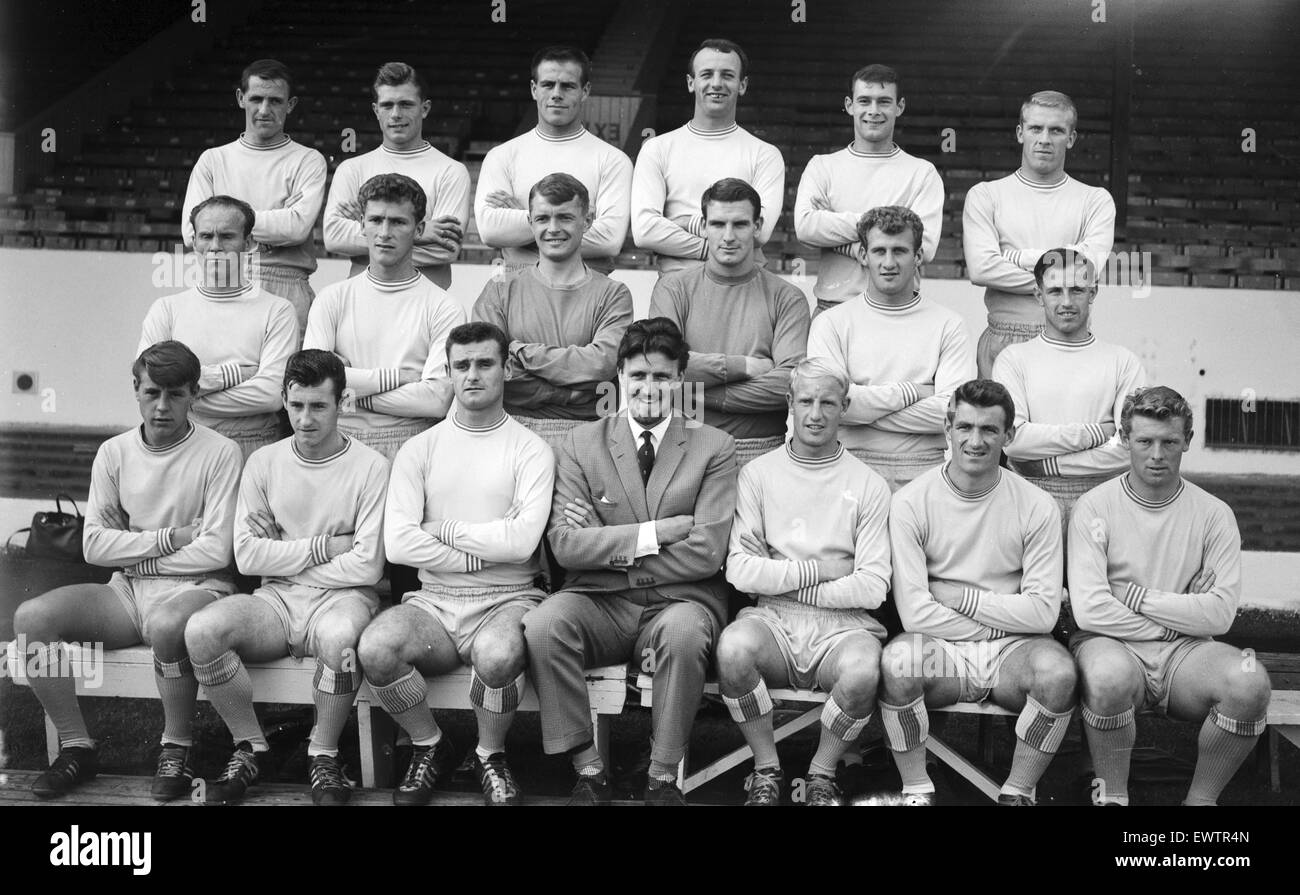 Coventry City FC 1963/64. Pre Season Photo-call, August 1963. Jimmy Hill, Manager Stock Photo