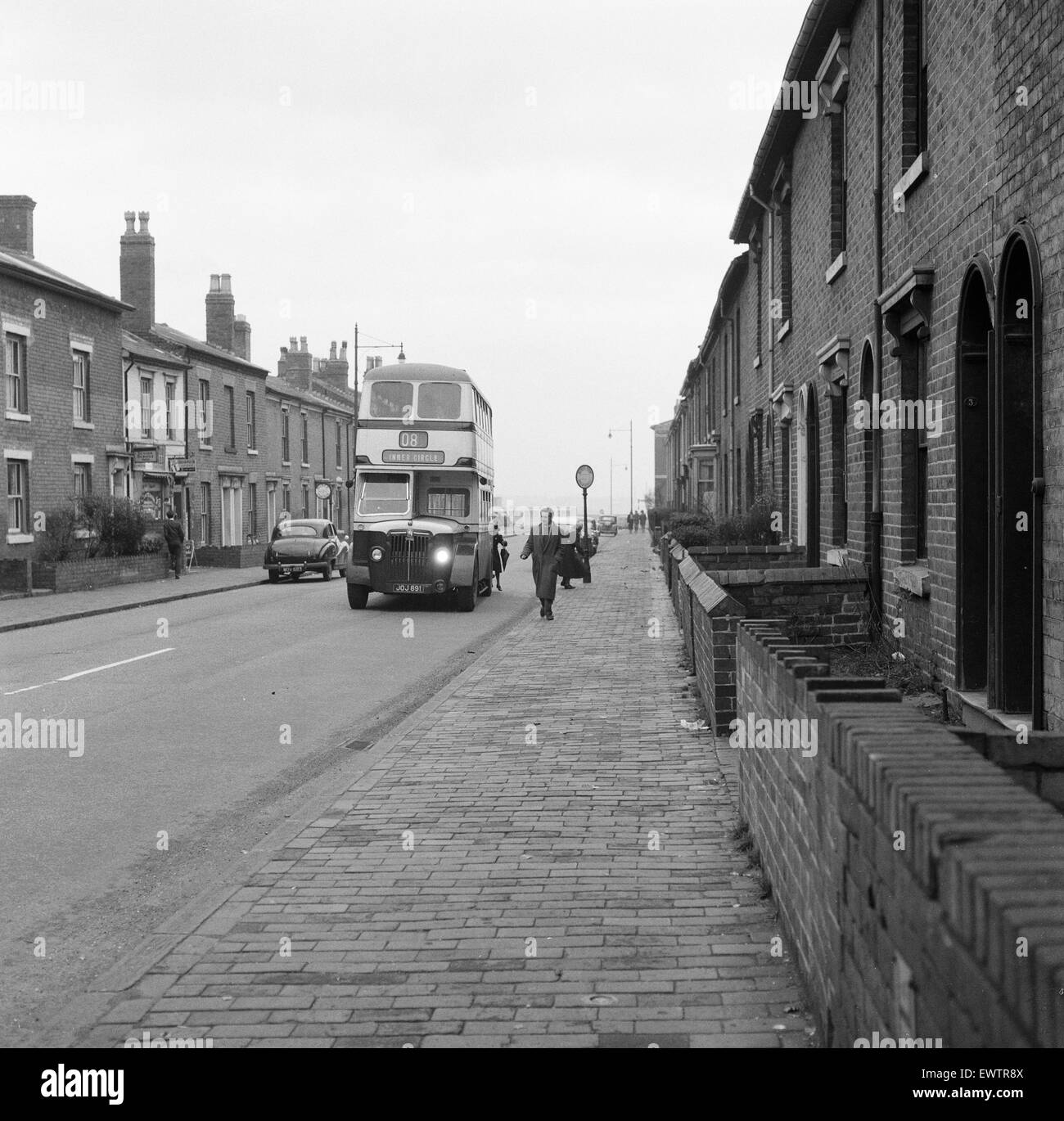 Birmingham, West Midlands. 27th December 1959. Stock Photo