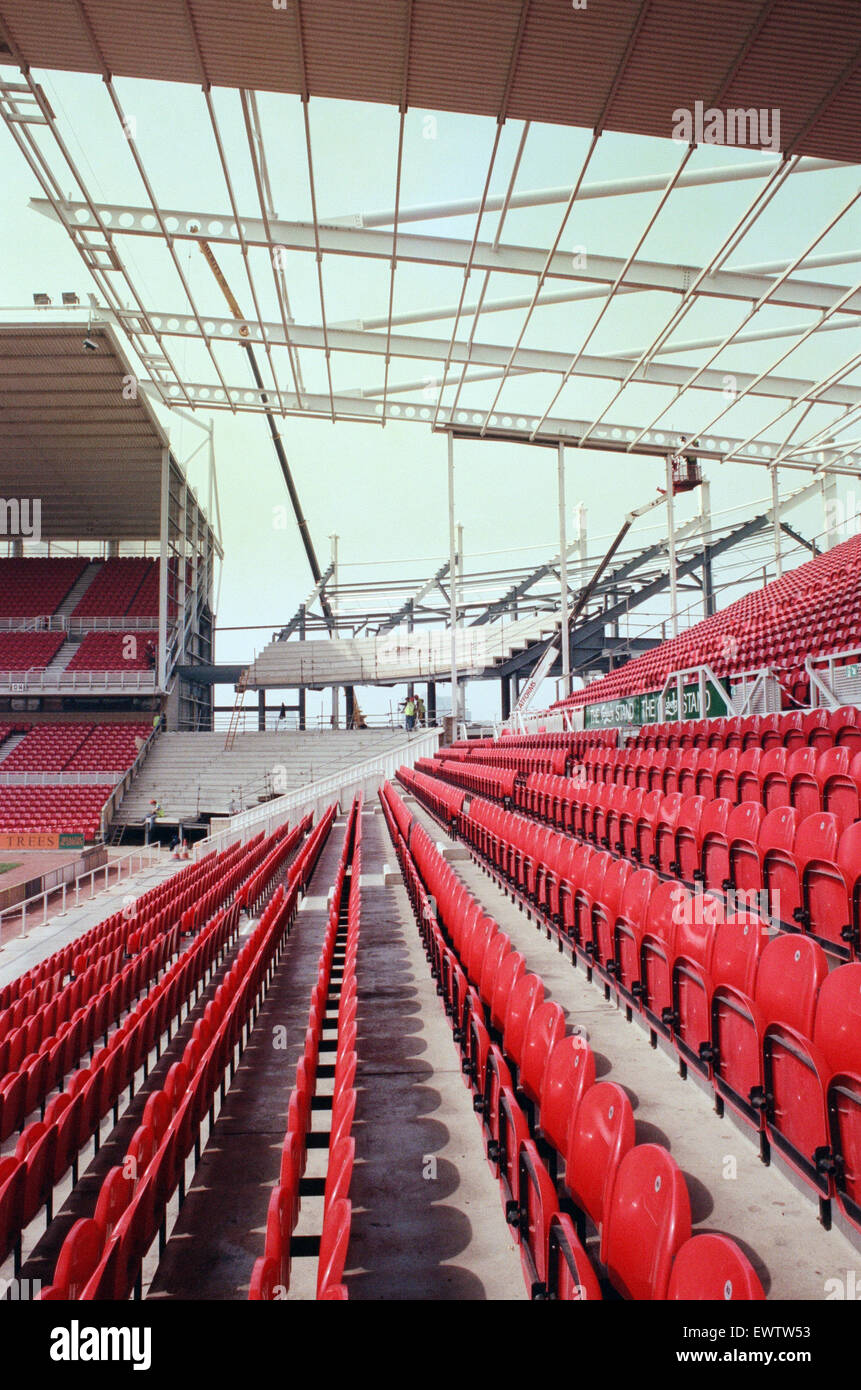 Riverside Football Stadium, the home of Middlesbrough F.C. in
