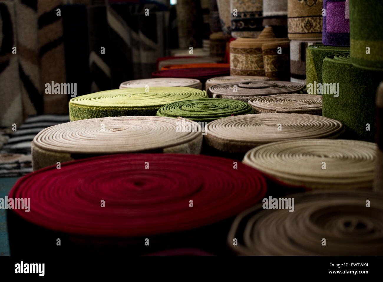 Rolled Up Rugs Stock Photos & Rolled Up Rugs Stock Images Alamy