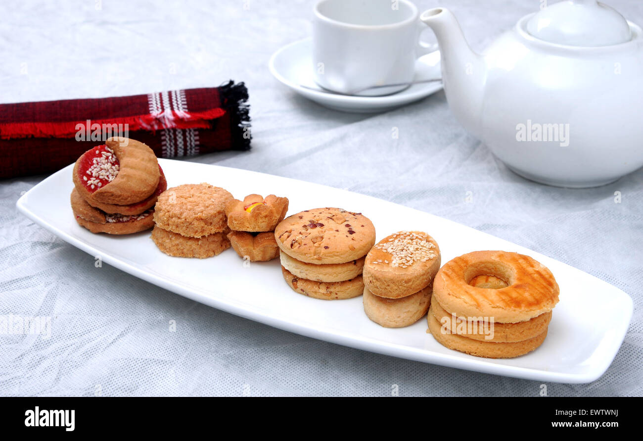 Variety of Cookies Stock Photo - Alamy