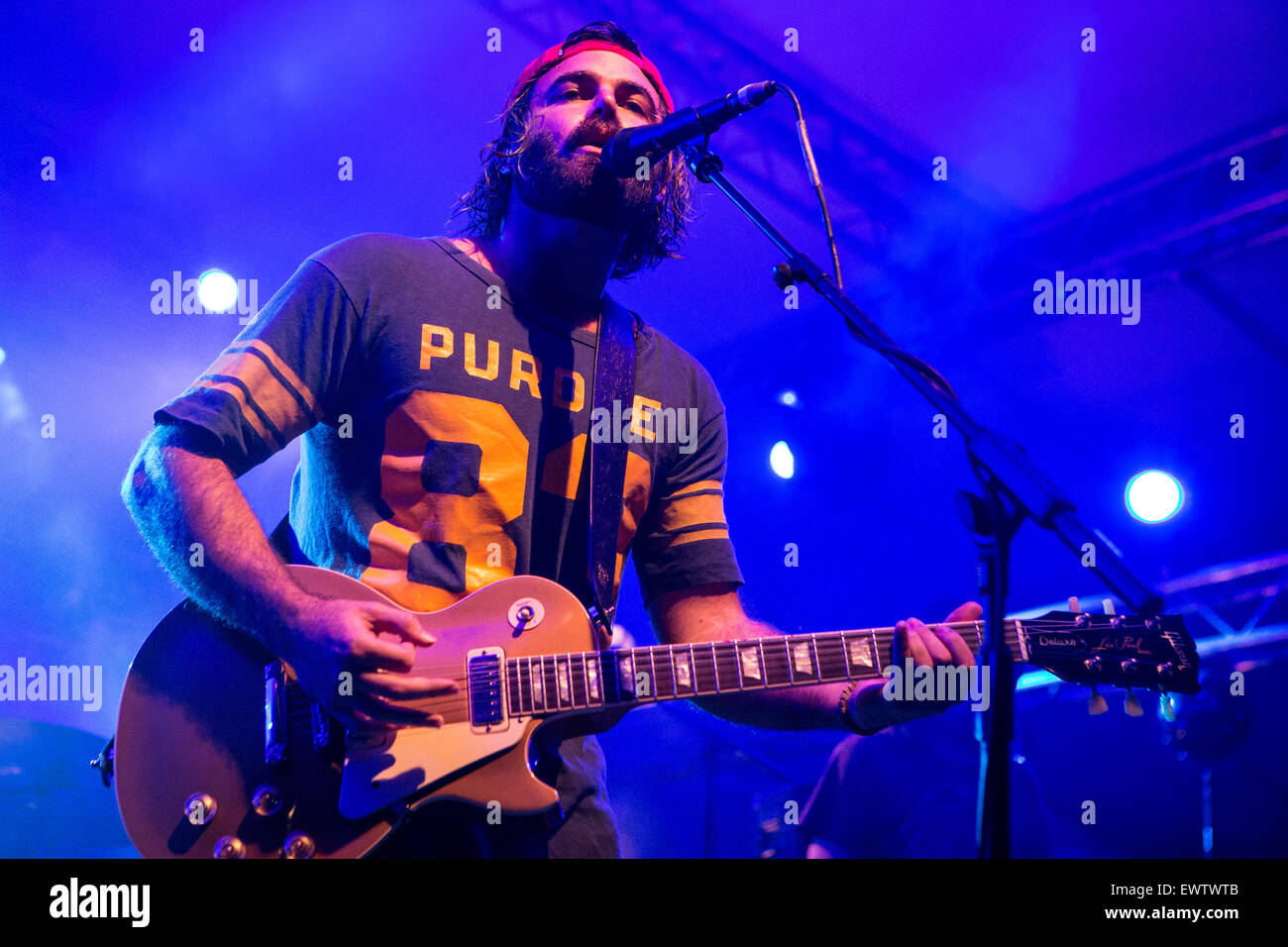 Segrate Milan Italy. 30th June 2015. The siblings Angus & Julia Stone