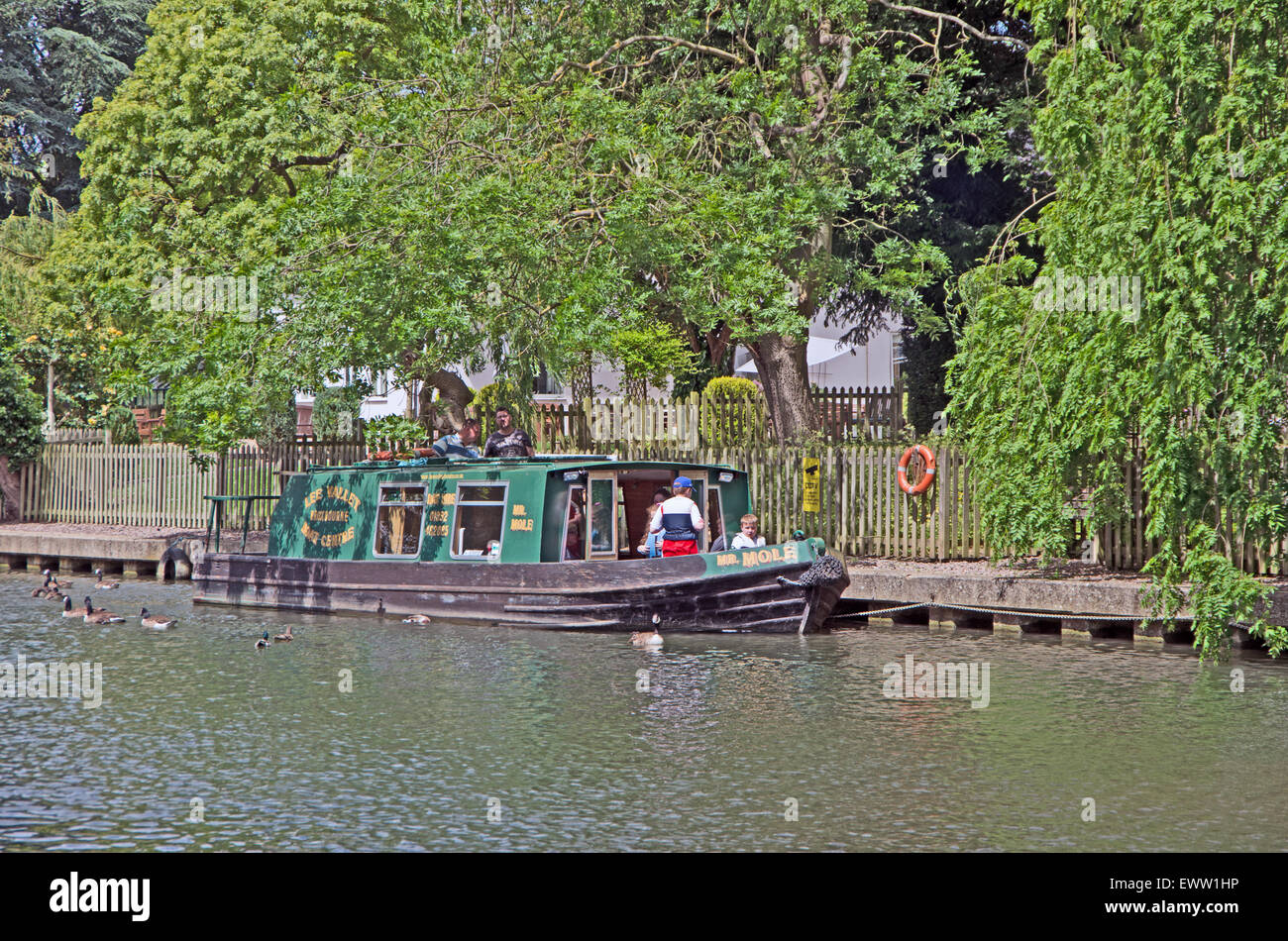 Stanstead Abbotts Hertfordshire River Lee River Lea Lee Valley Narrow
