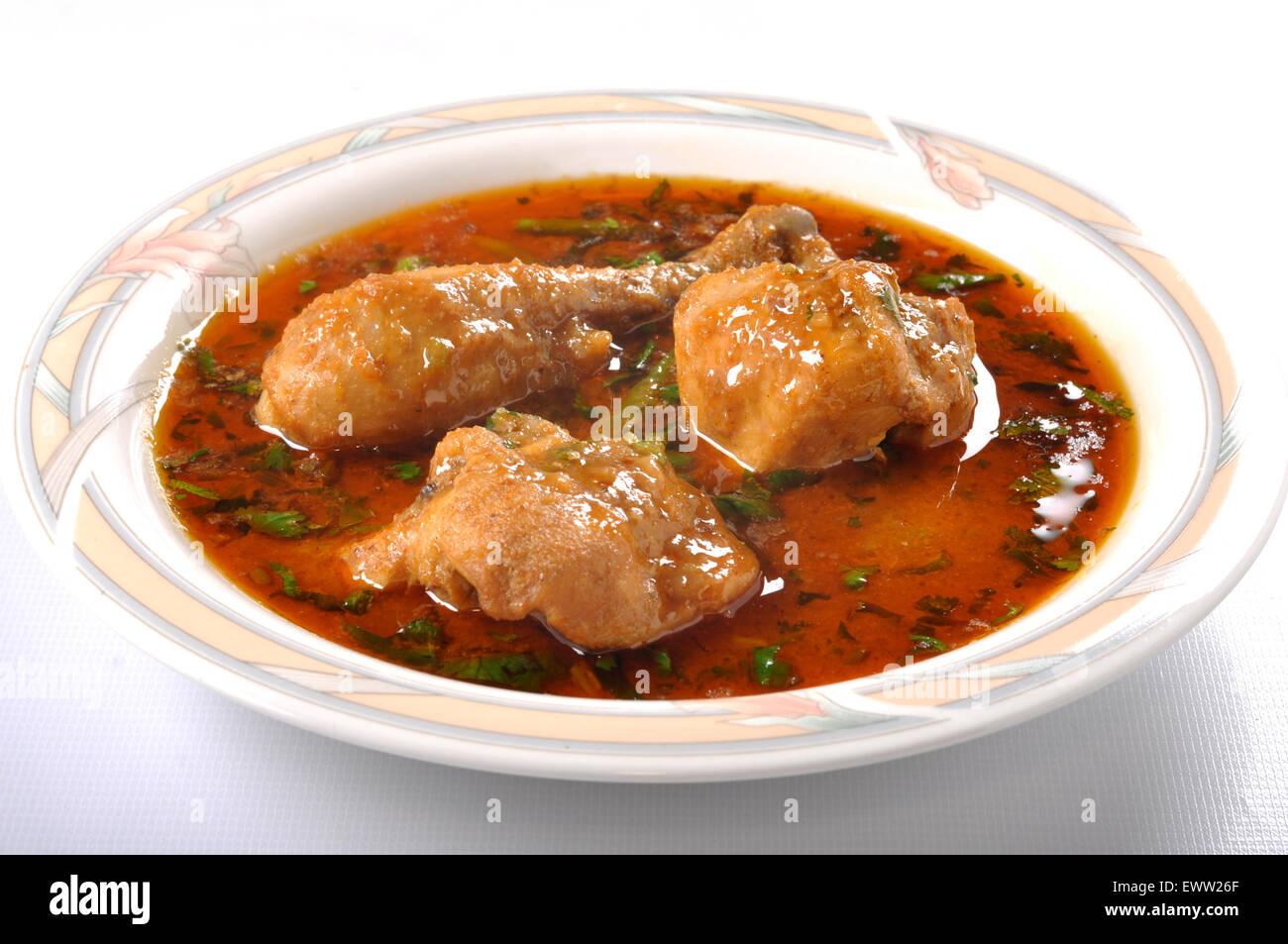 Chicken & Gravy Stock Photo Alamy