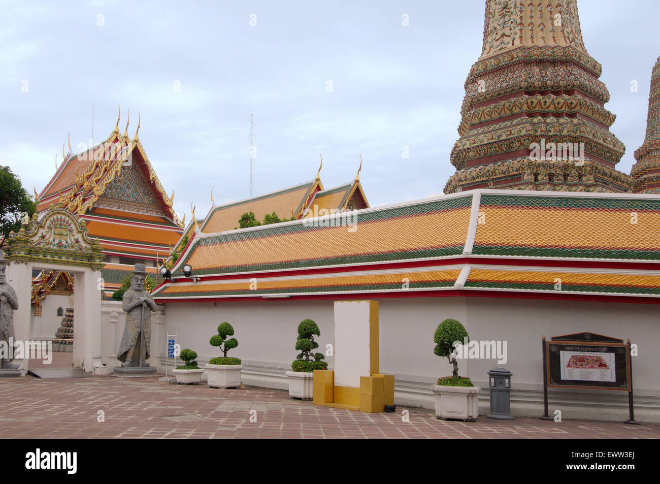 Wat Pho - Temple of the Reclining Buddha Stock Photo - Alamy