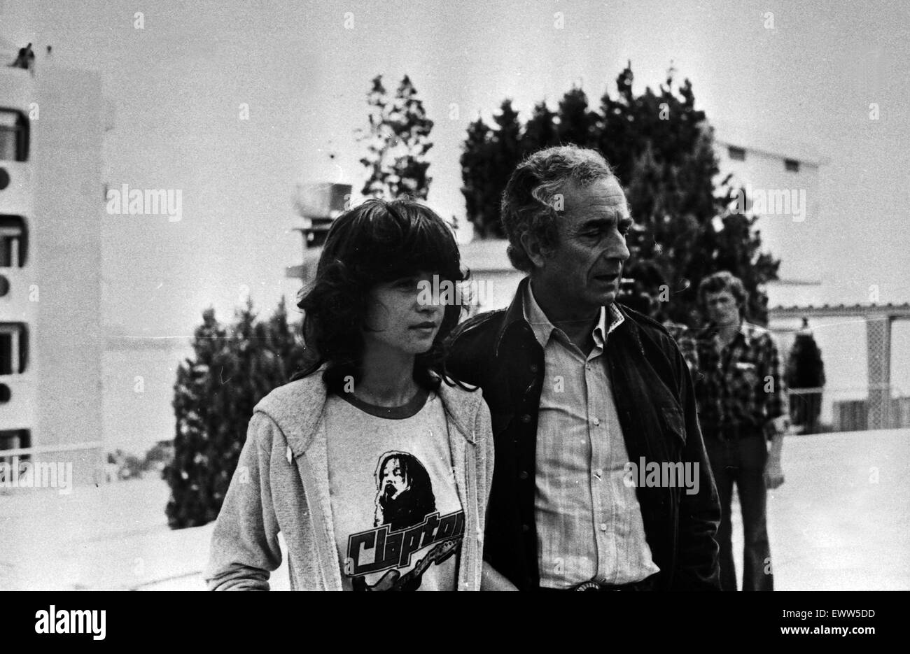 beim Film Festival in Cannes 1974, Frankreich 1970er Jahre. at the