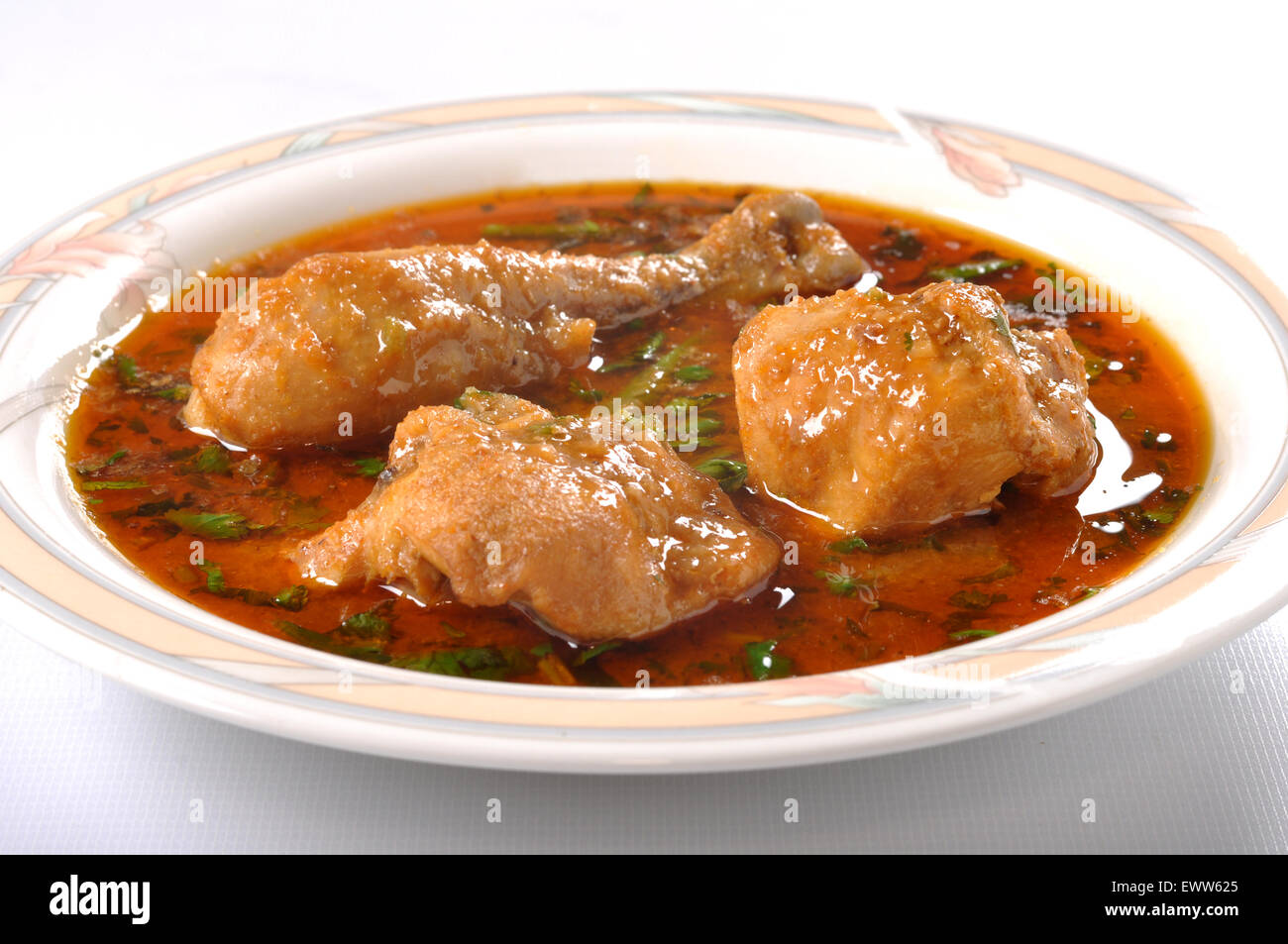 Delicious Chicken Curry Stock Photo - Alamy