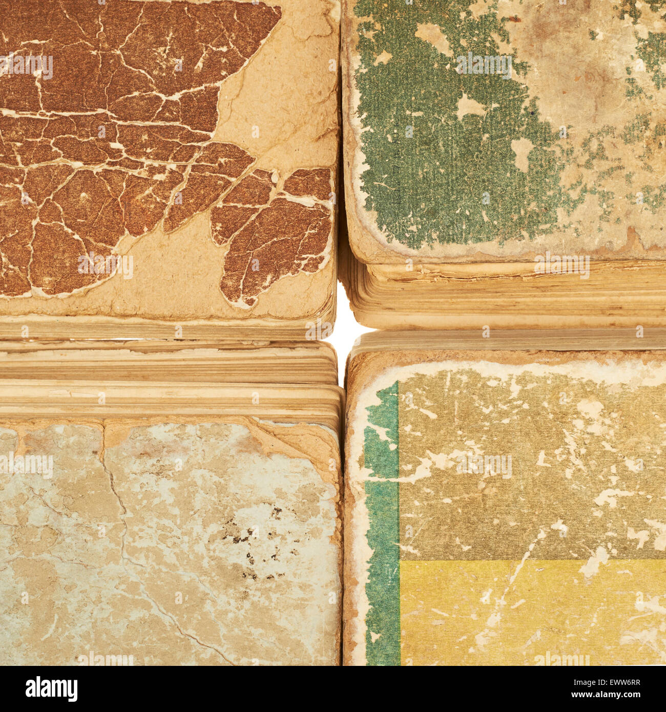 Old books compostion Stock Photo Alamy