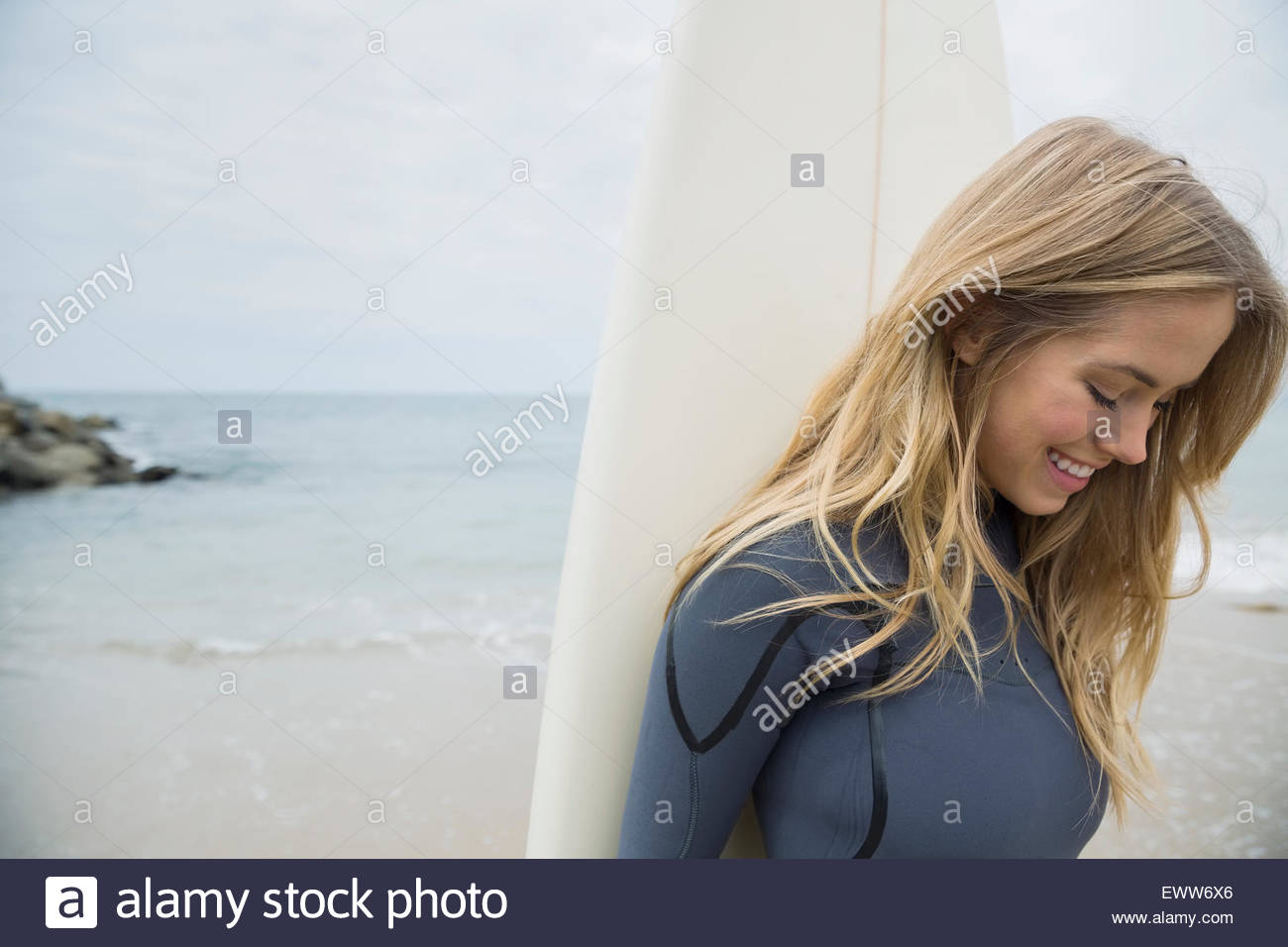 Female surfer surfboard hi-res stock photography and images - Alamy