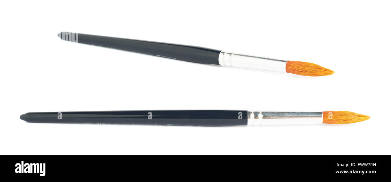 Drawing brush isolated Stock Photo Alamy