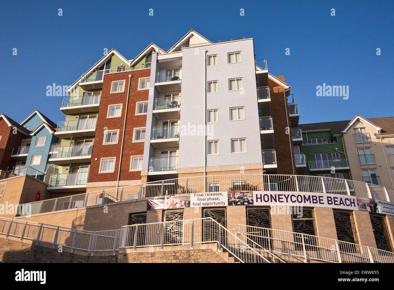 Apartments/flats at Beach development next to Pier with sea/ beach views in