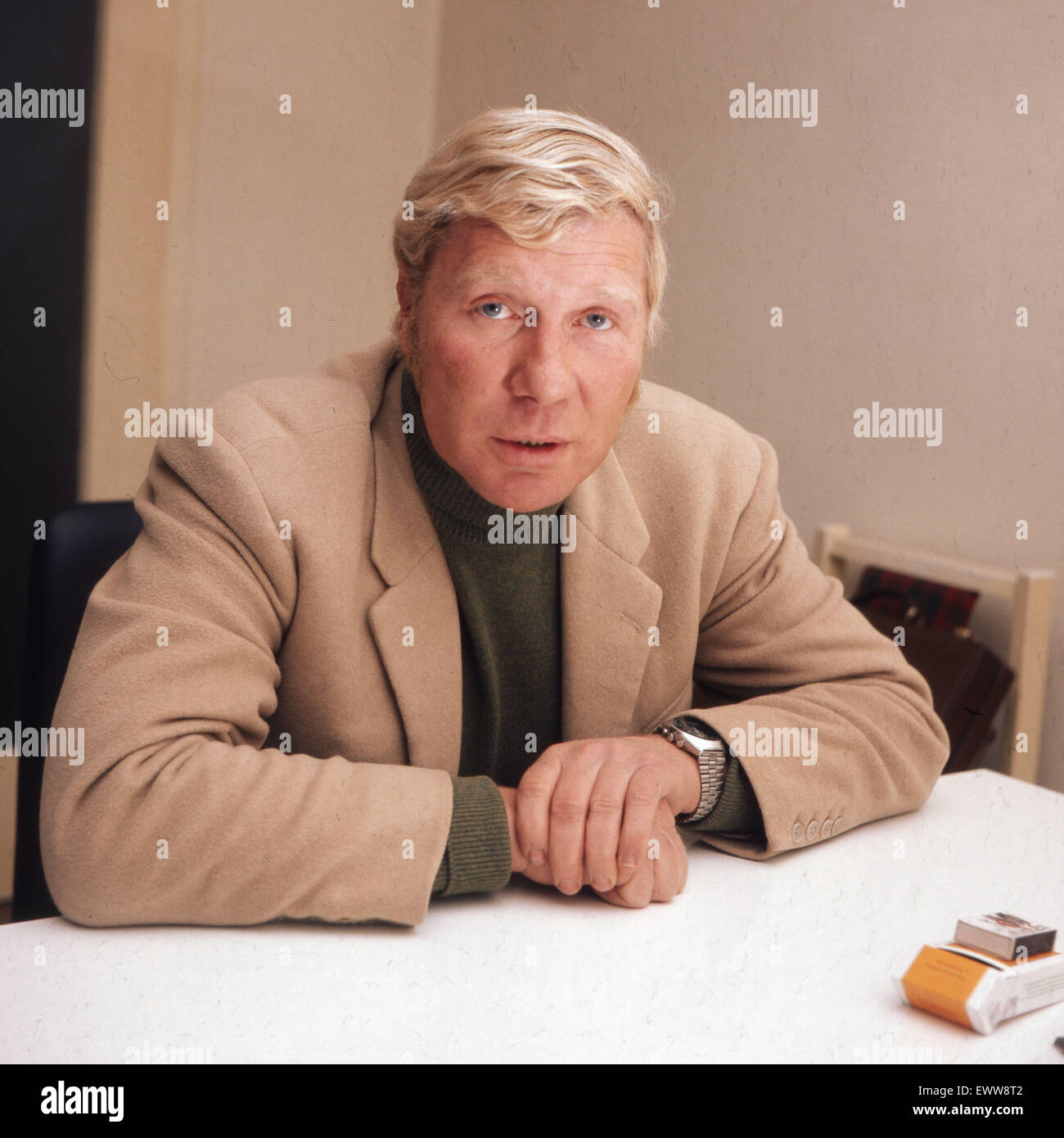 Der deutsche Schauspieler Peter Carsten, Deutschland 1970er Jahre