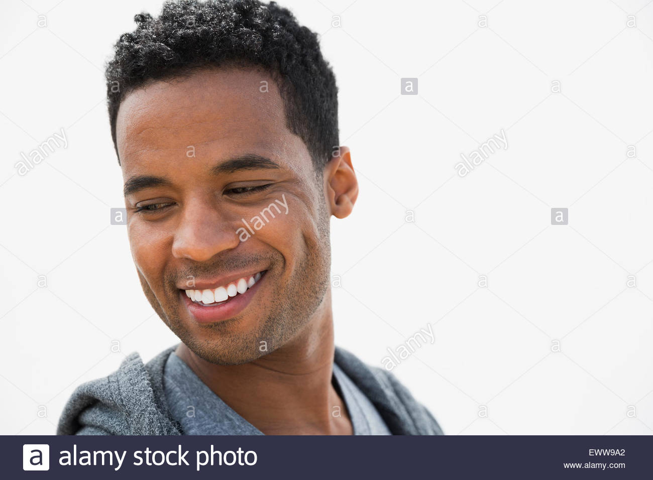 Black man back of head hi-res stock photography and images - Alamy