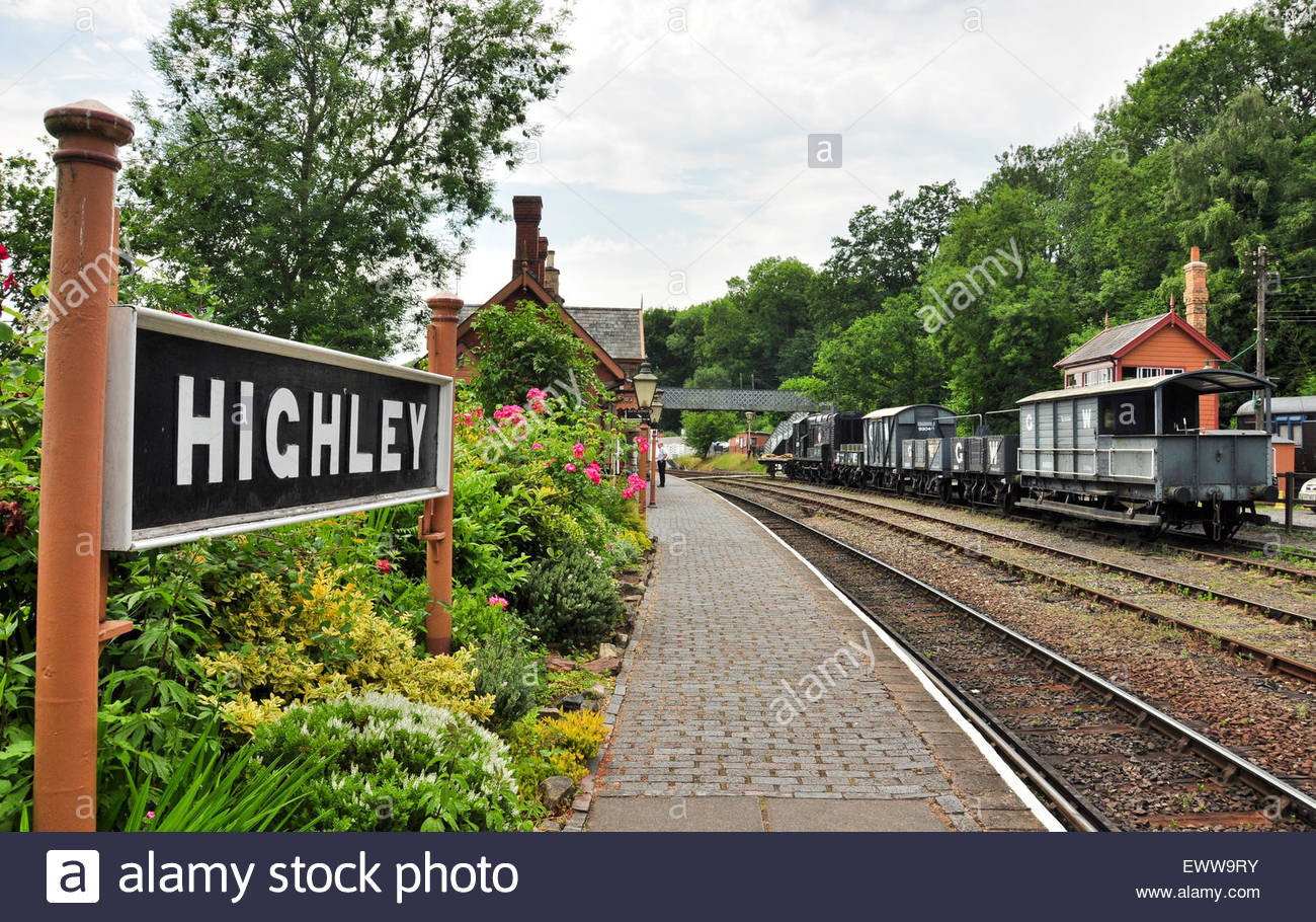 Highley Railway Station High Resolution Stock Photography and Images