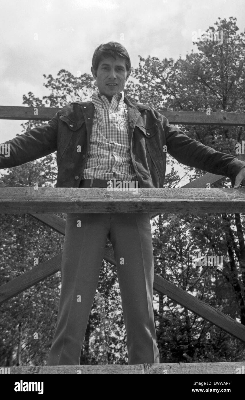 Der österreichisch schweizerische Sänger Udo Jürgens, Deutschland 1960er Jahre. Austrian Swiss