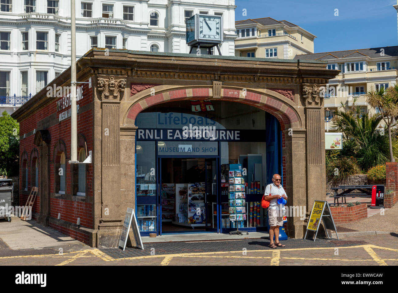 THe RNLI Museum and Shop, Eastbourne, Sussex, UK Stock Photo