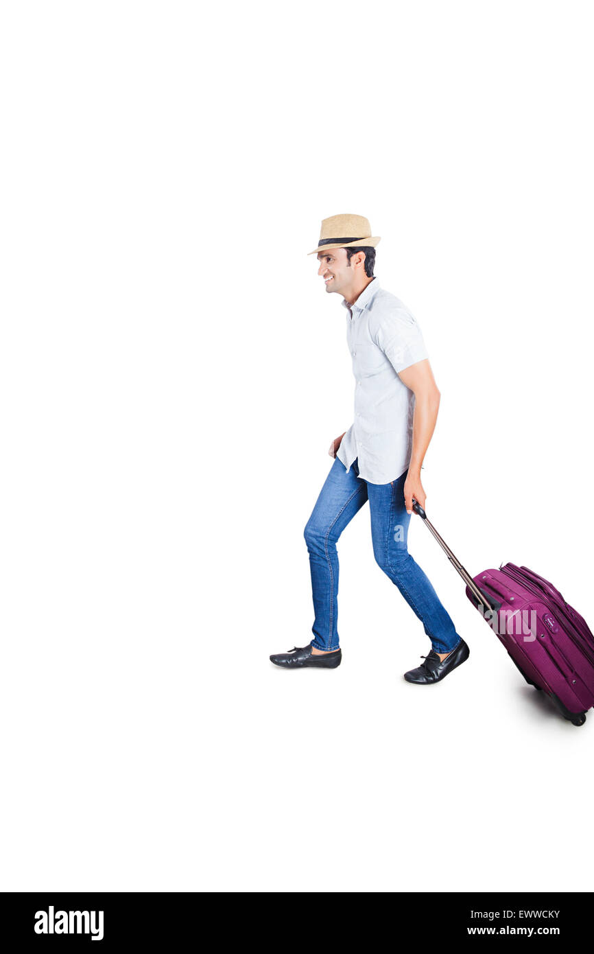 Man walking side view jeans hi-res stock photography and images - Alamy