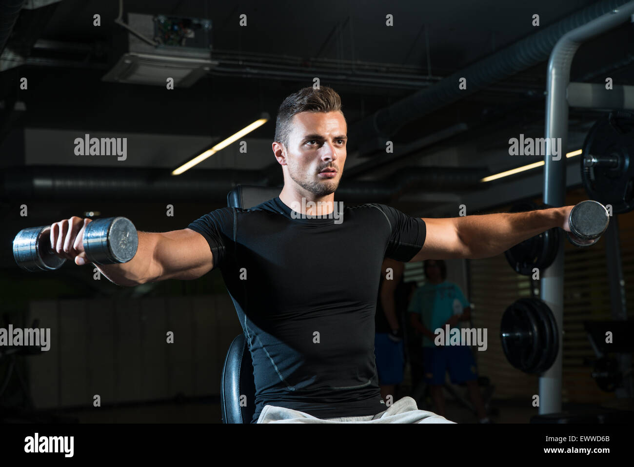 Shoulder workout hi-res stock photography and images - Alamy