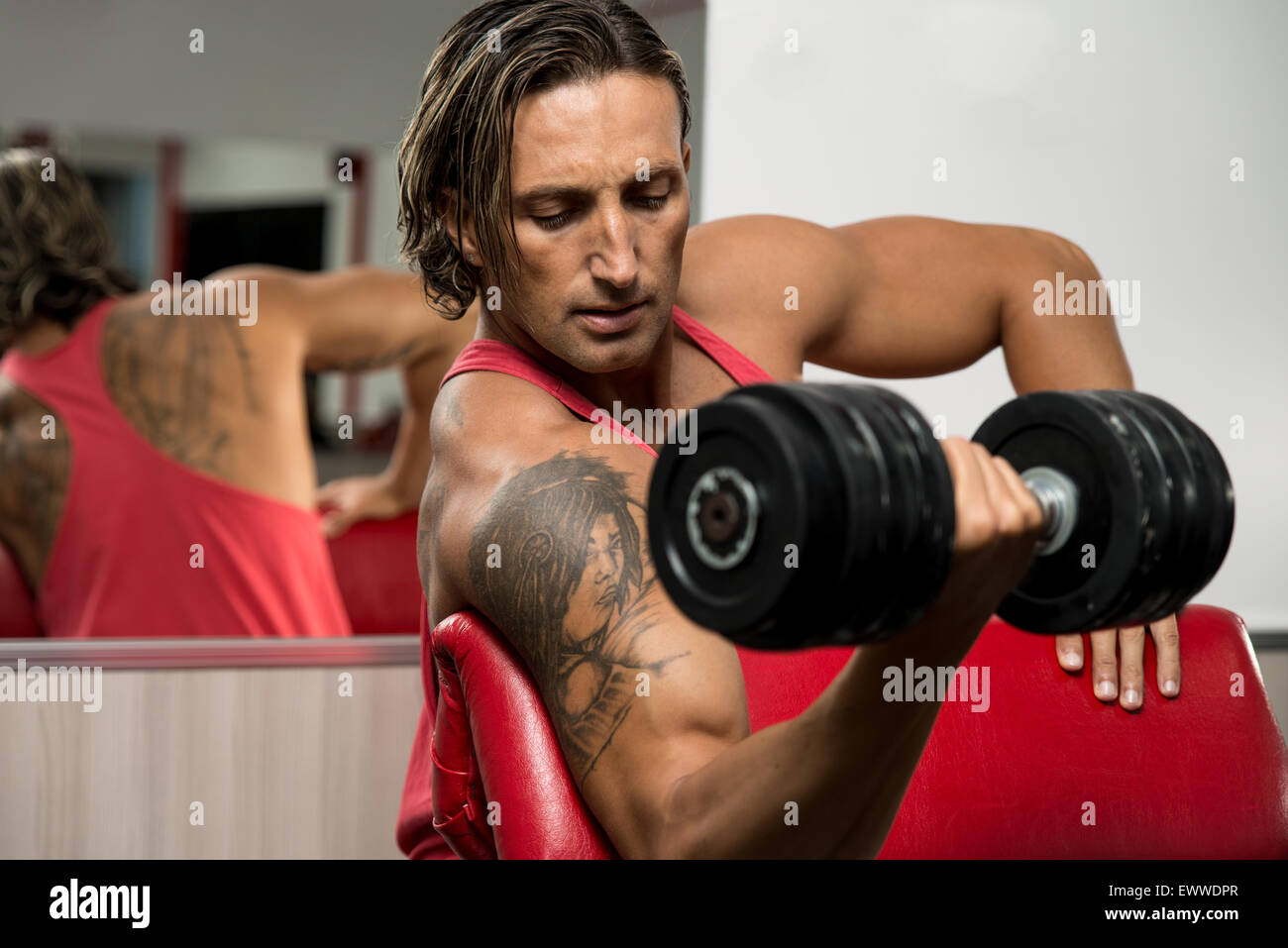https://c8.alamy.com/comp/EWWDPR/powerful-muscular-man-lifting-weights-EWWDPR.jpg