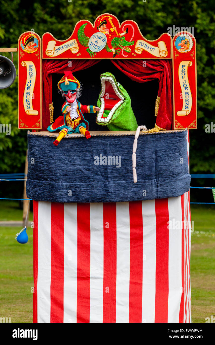 A Traditional Punch & Judy Show, Nutley Village Fete, Nutley, Sussex