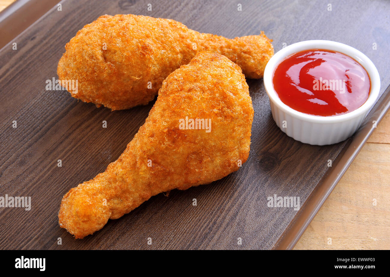 Fried Chicken Drum Sticks4 Stock Photo Alamy