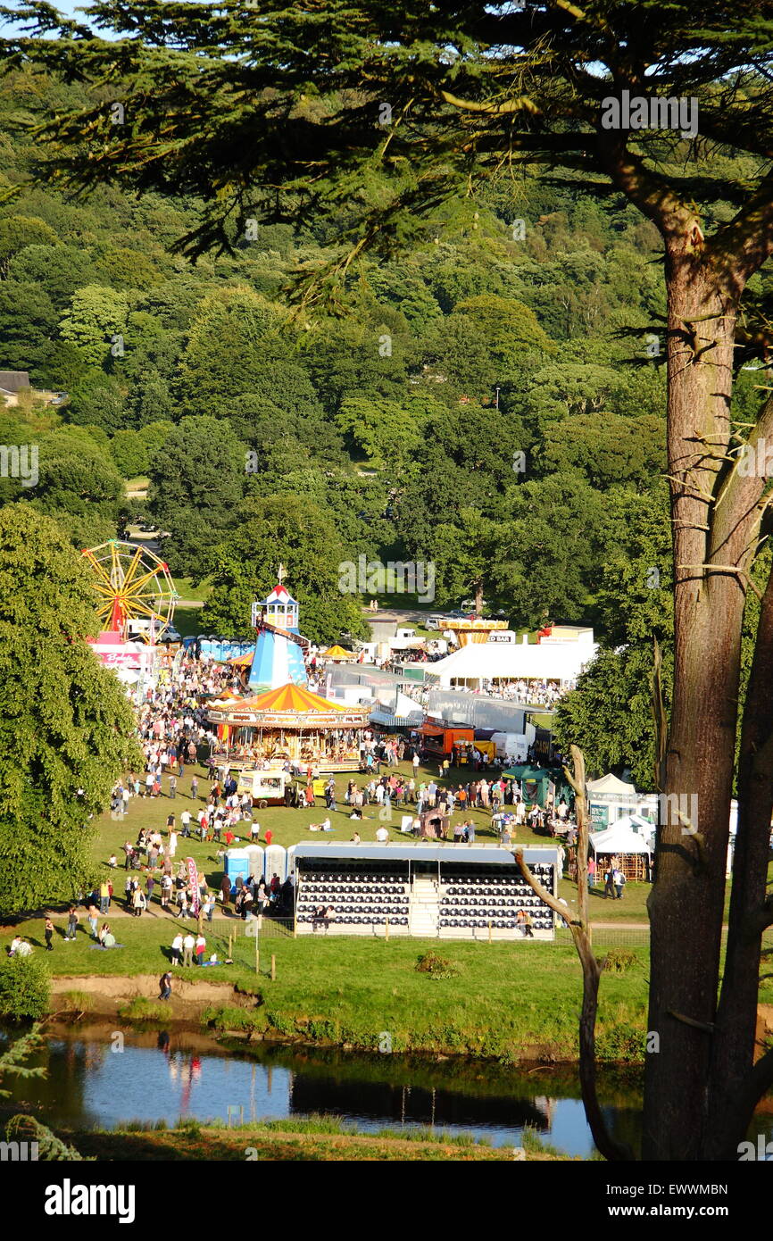 Chatsworth Country Fair gets underway in the gorunds of Chatsworth