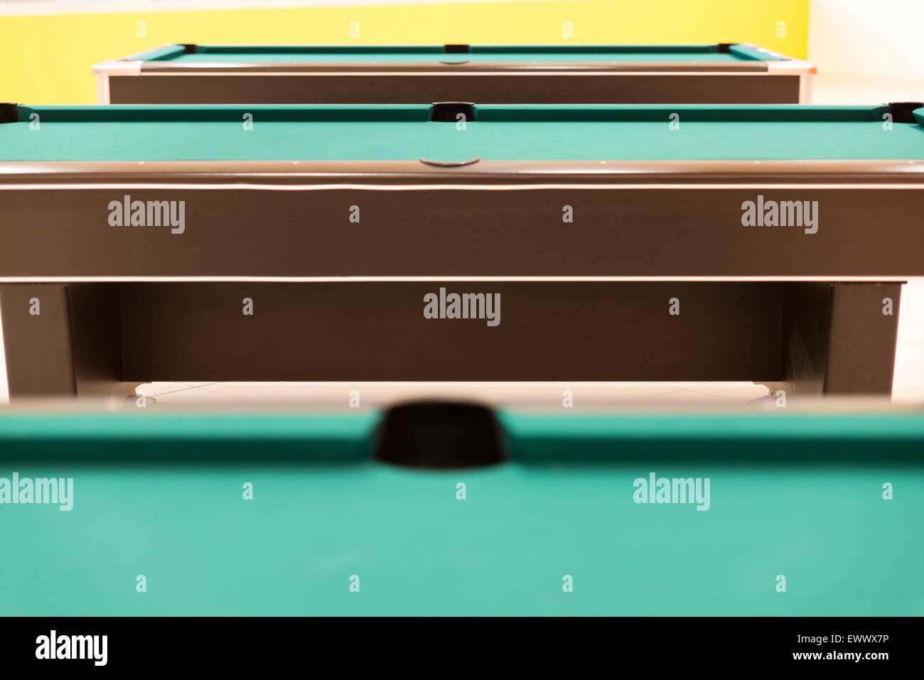 Pool Table Close Up Stock Photo - Alamy