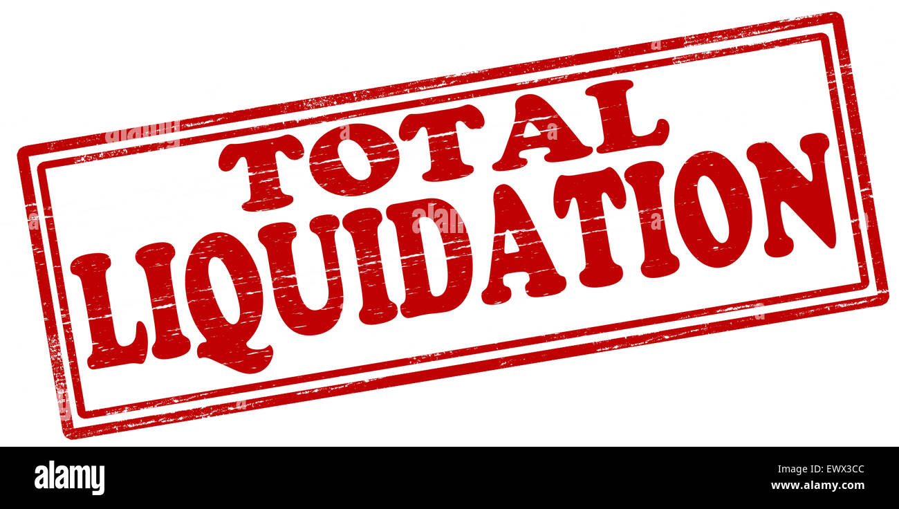 Total liquidation hi-res stock photography and images - Alamy