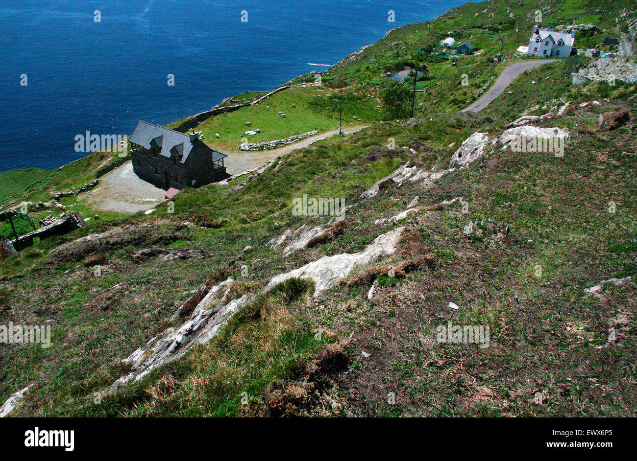Sheeps Head Lighthouse, Coomacullen, Tooreen, Ireland Stock Photo Alamy
